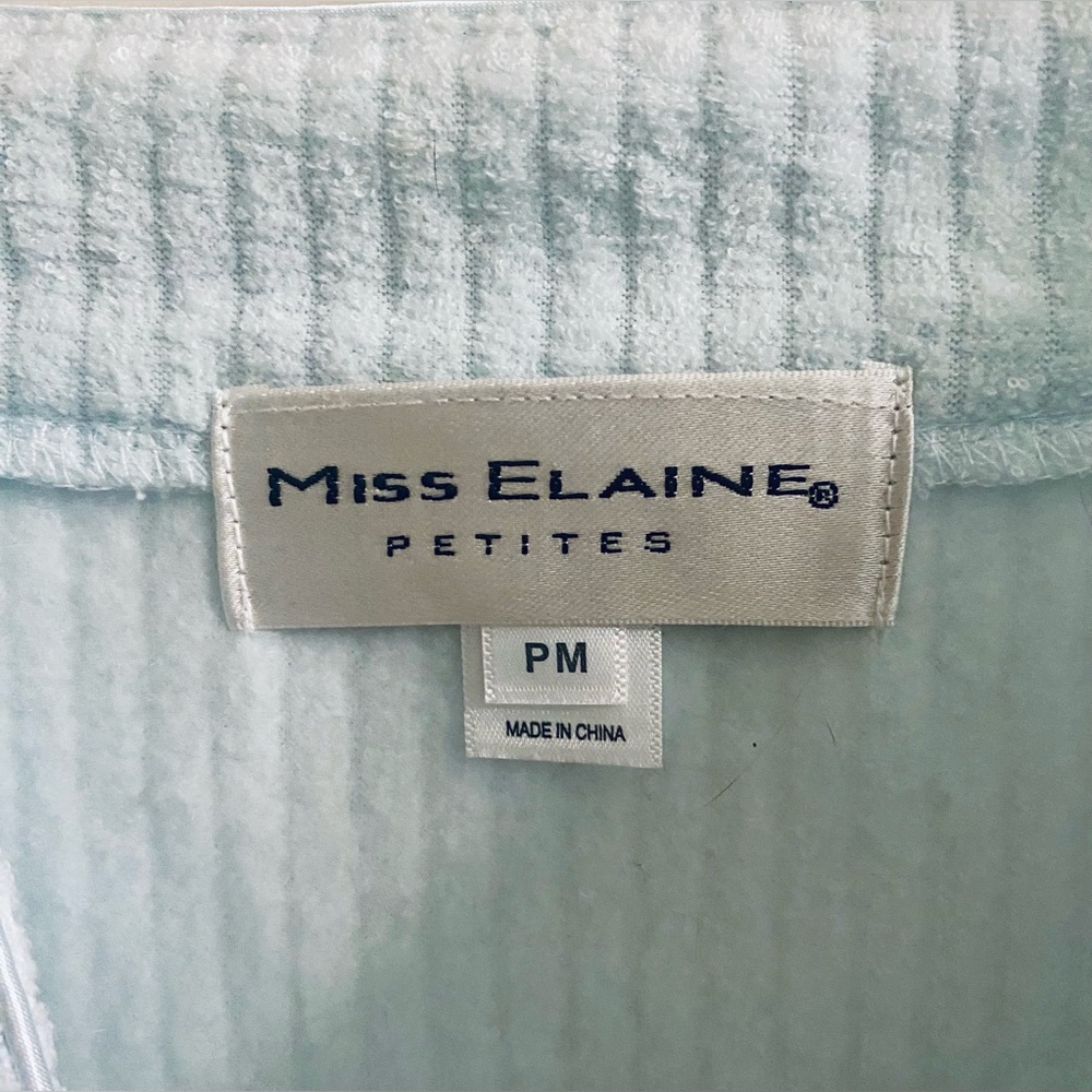 Miss Elaine Soft Blue Robe - Picture 4 of 6